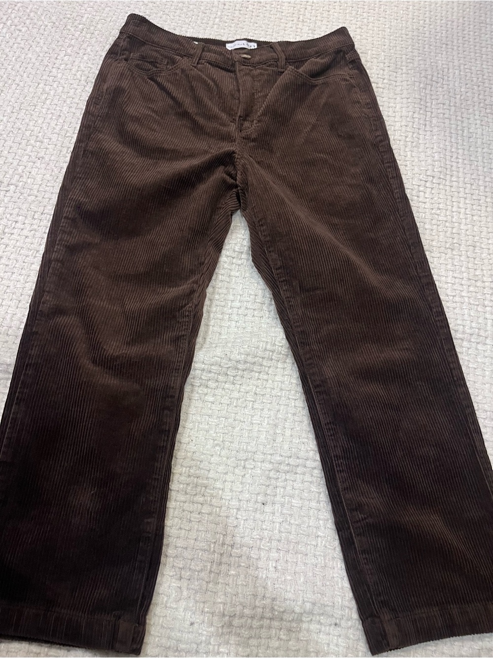 Loft Brown Corduroy Pants